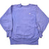 Vintage 1990s Blank Blue Champion Reverse Weave Crewneck Men&