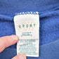 Vintage 1990s Blank Blue Crewneck Sweatshirt Men's 2XL from propervintagecanada