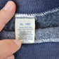 Vintage 1990s Blank Blue Crewneck Sweatshirt Men's Medium from propervintagecanada