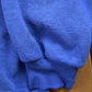 Vintage 1990s Blank Blue Crewneck Sweatshirt Men's Medium from propervintagecanada