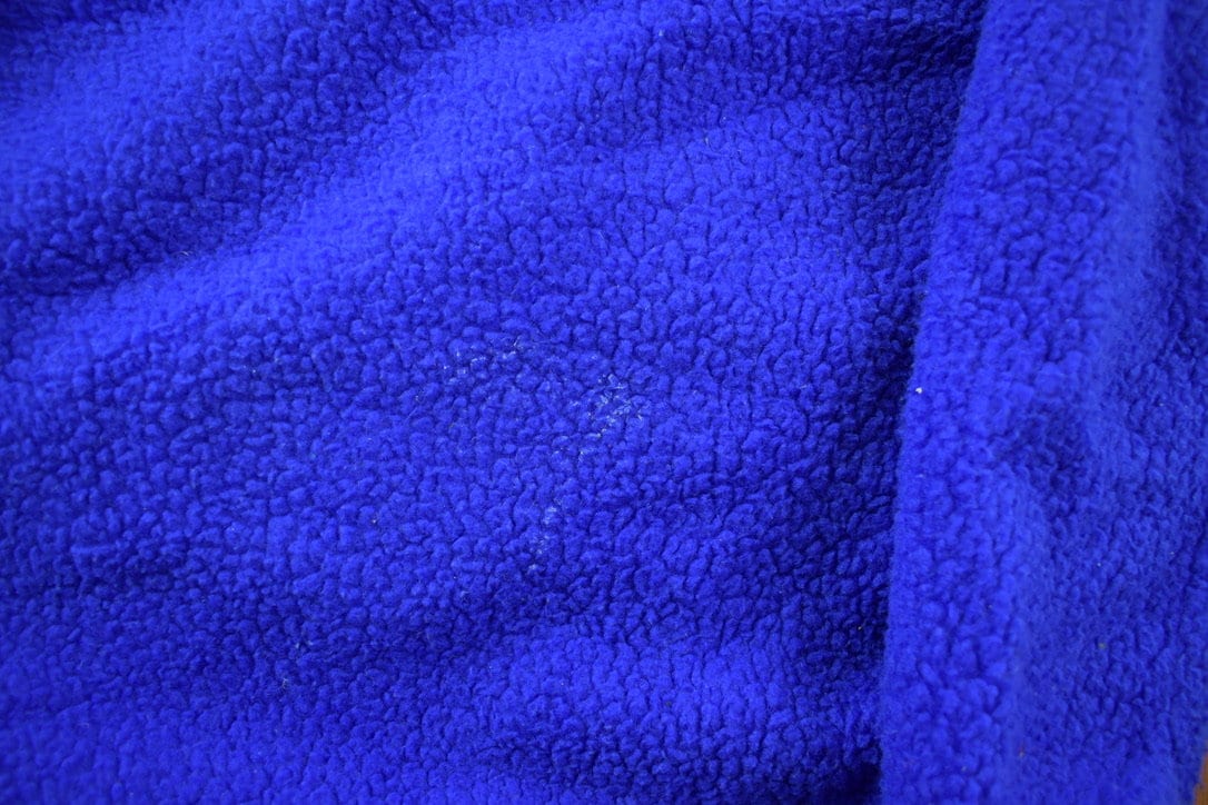 Vintage 1990s Blank Blue REI Fleece Sweater Men's Large from propervintagecanada