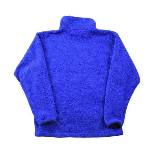 Vintage 1990s Blank Blue REI Fleece Sweater Men's Large from propervintagecanada