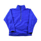 Vintage 1990s Blank Blue REI Fleece Sweater Men's Large from propervintagecanada