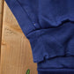 Vintage 1990s Blank Blue Thermal Lined Zip Up Hoodie Men's MMen's Medium from propervintagecanada