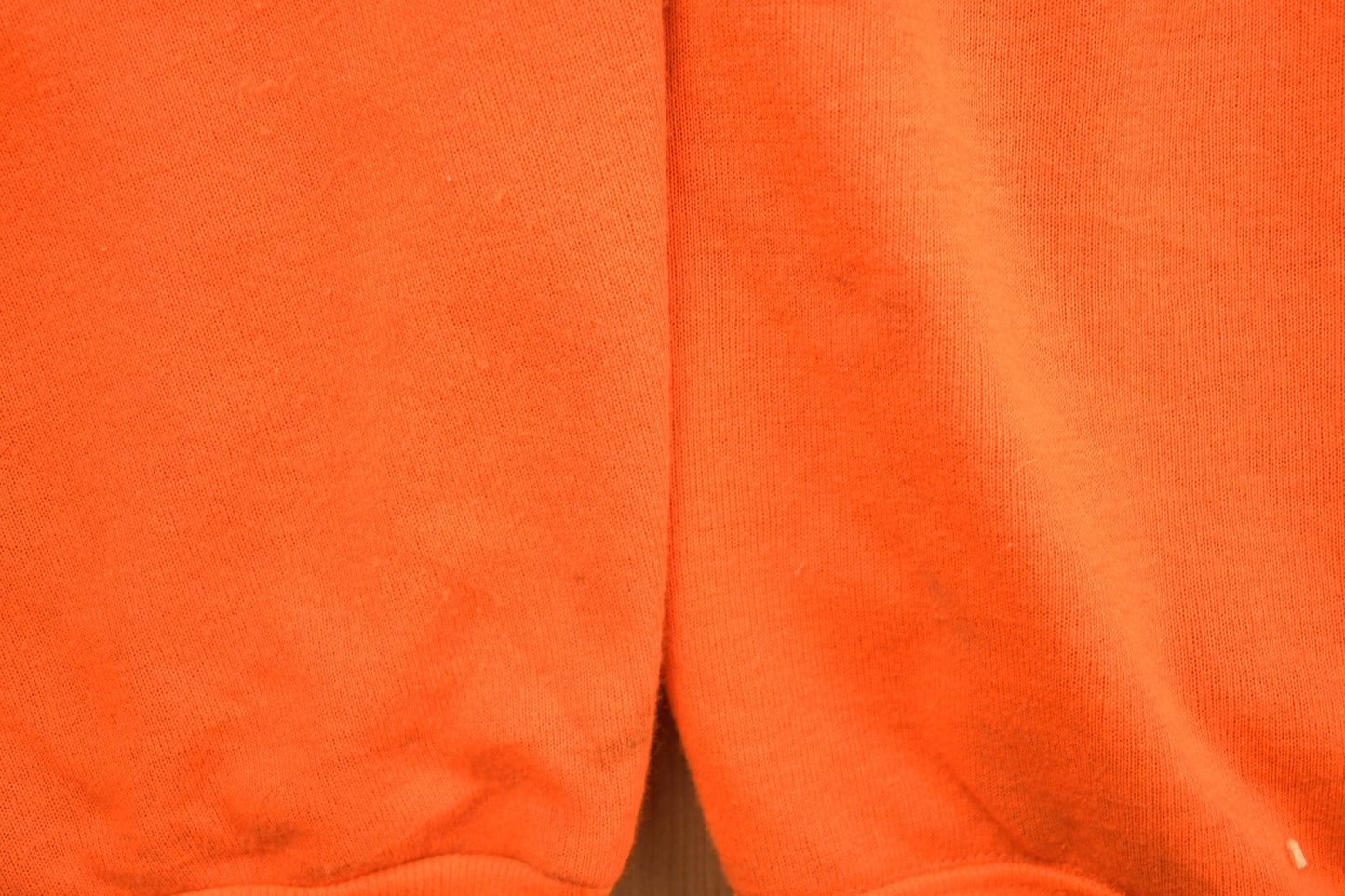 Vintage 1990s Blank Bright Orange Hoodie Men's Medium from propervintagecanada