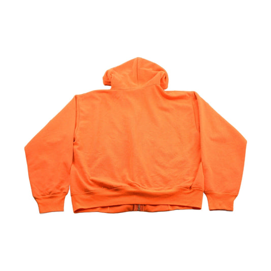 Vintage 1990s Blank Bright Orange Hoodie Men's Medium from propervintagecanada