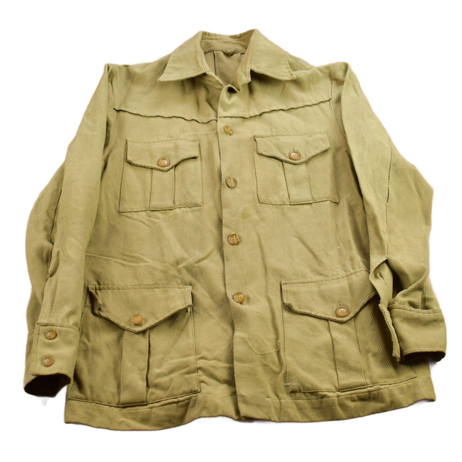 Vintage 1990s Blank Button Up Shirt from propervintagecanada