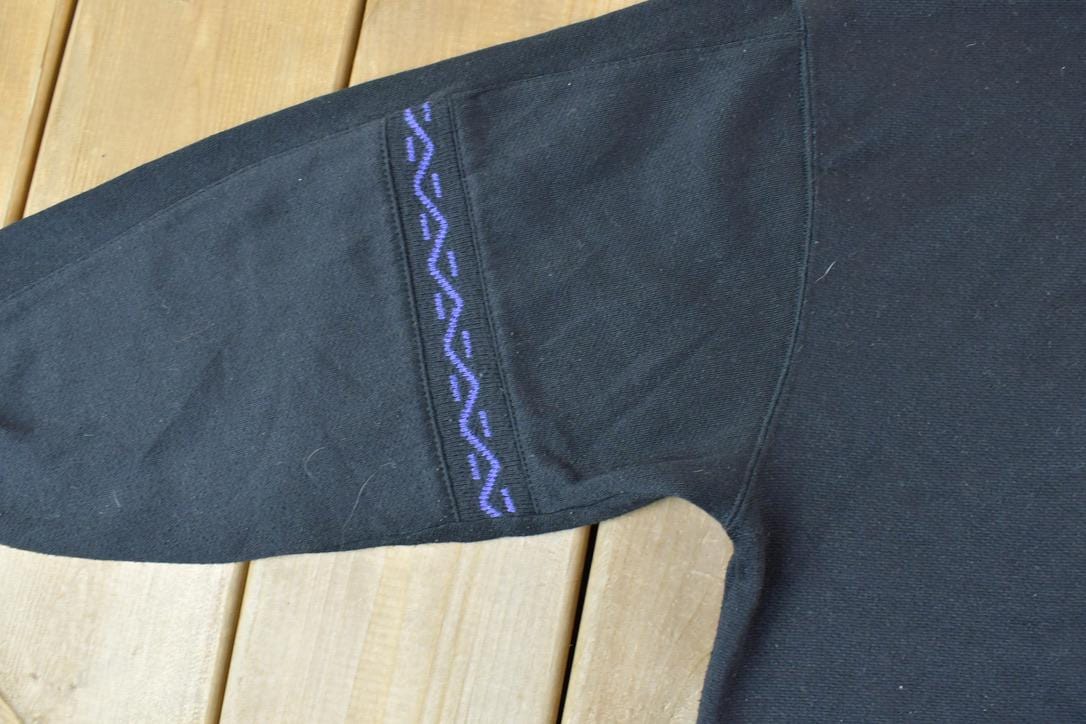 Vintage 1990s Blank Discipline Crewneck Sweatshirt Men's Small from propervintagecanada