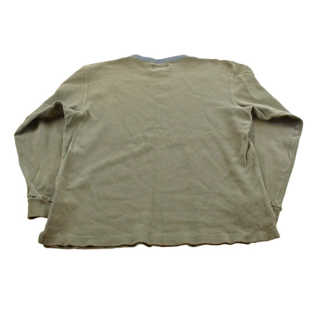 Vintage 1990s Blank Eddie Bauer Thermal Long Sleeve T-Shirt Men's M from propervintagecanada