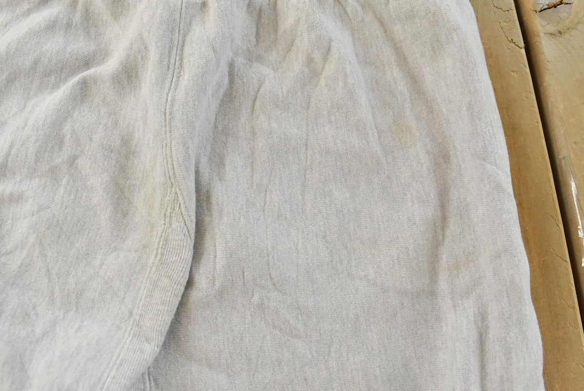 Vintage 1990s Blank Gray Champion Reverse Weave Sweatpants Men's Large from propervintagecanada