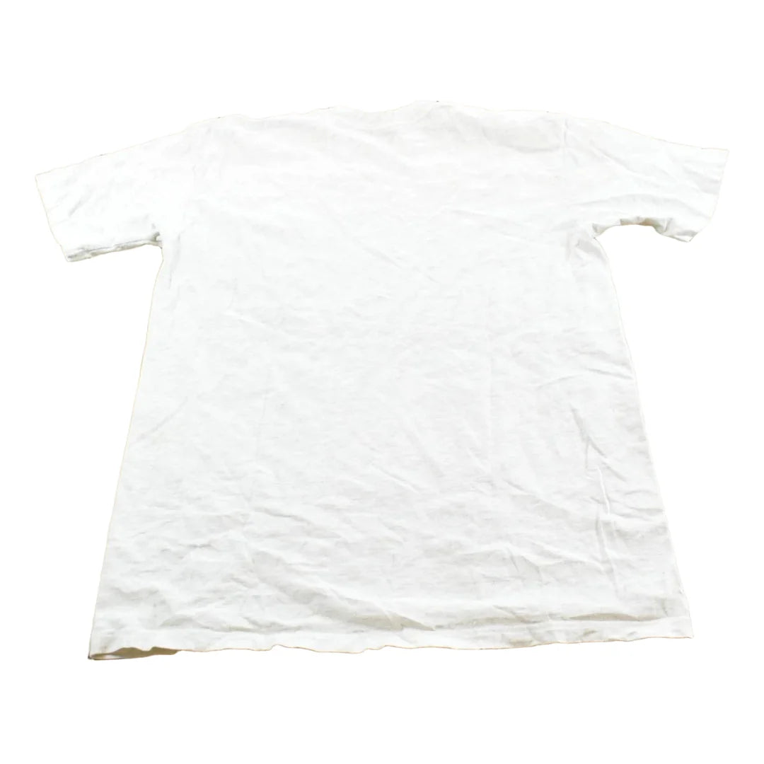 Vintage 1990s Blank Gray Pocket T-Shirt Men's M from propervintagecanada