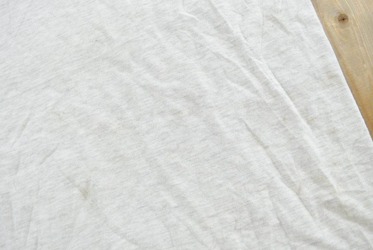 Vintage 1990s Blank Gray Pocket T-Shirt Men's M from propervintagecanada