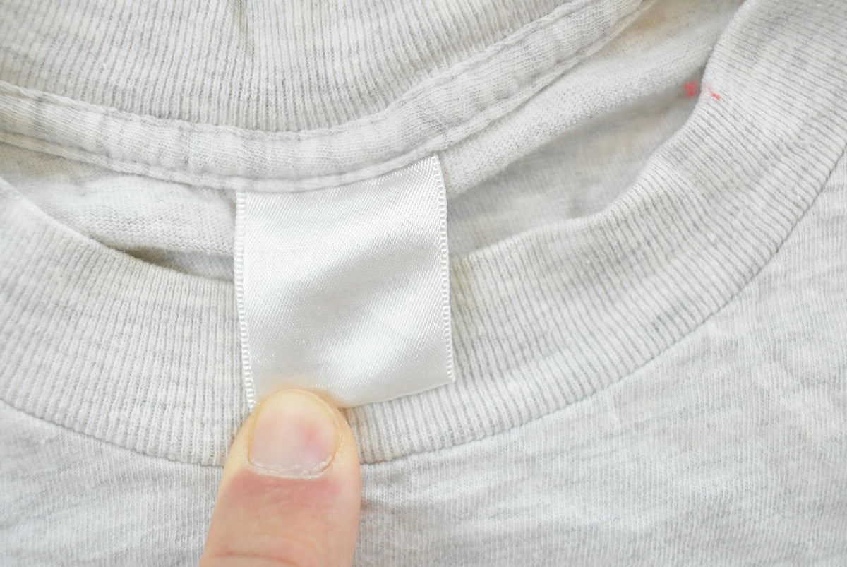Vintage 1990s Blank Gray Pocket T-Shirt Men's M from propervintagecanada
