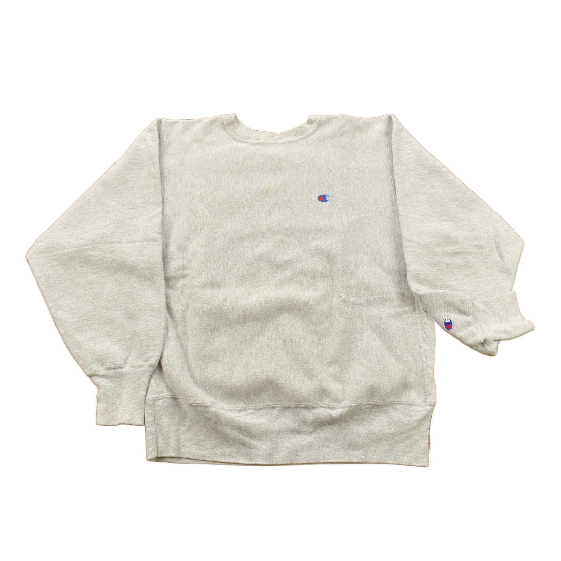 Vintage 1990s Blank Grey Champion Reverse Weave Crewneck from propervintagecanada