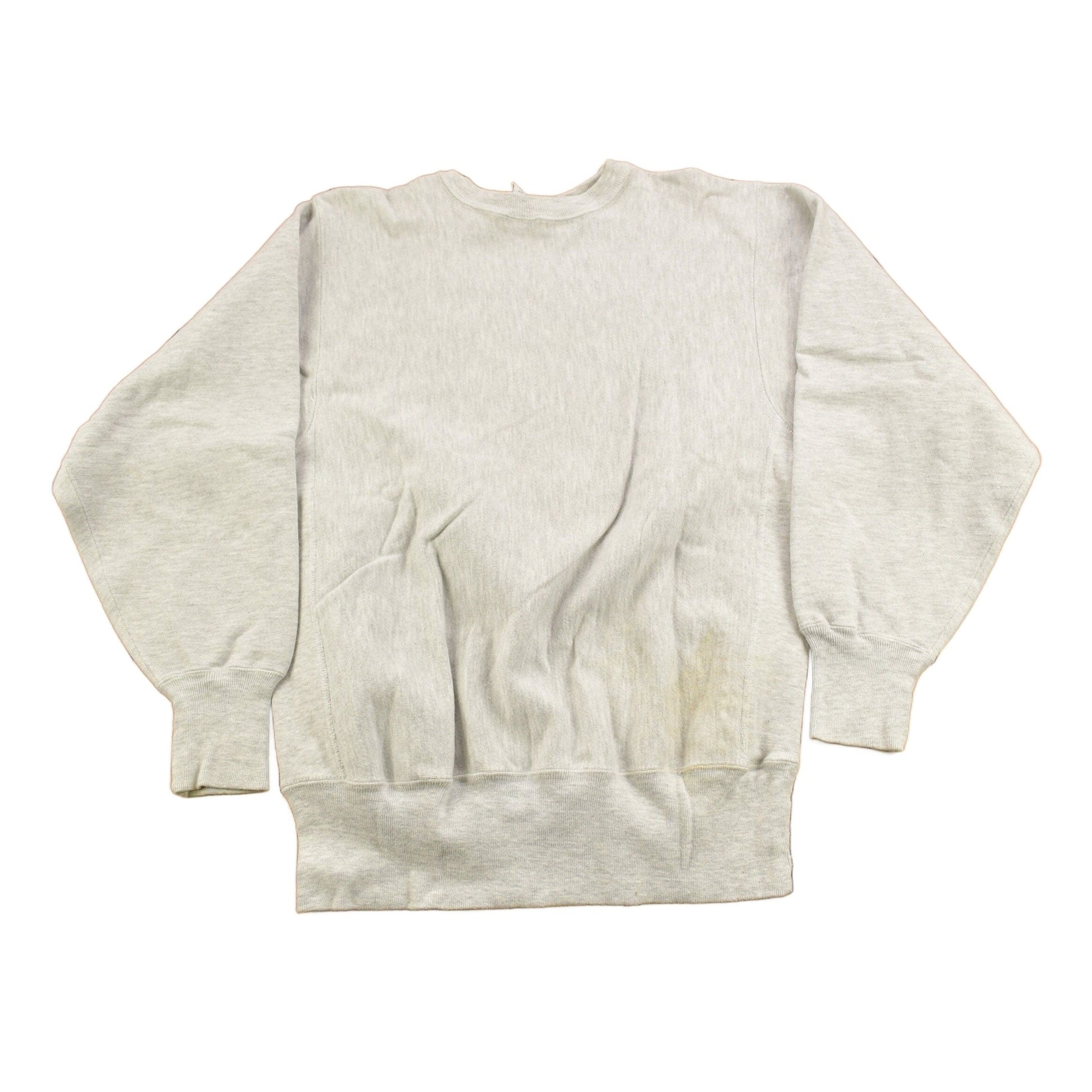 Vintage 1990s Blank Grey Champion Reverse Weave Crewneck Men's Large from propervintagecanada
