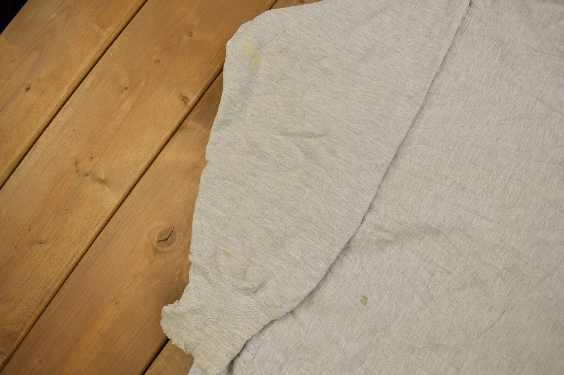 Vintage 1990s Blank Grey Champion Reverse Weave Crewneck Men's XL from propervintagecanada