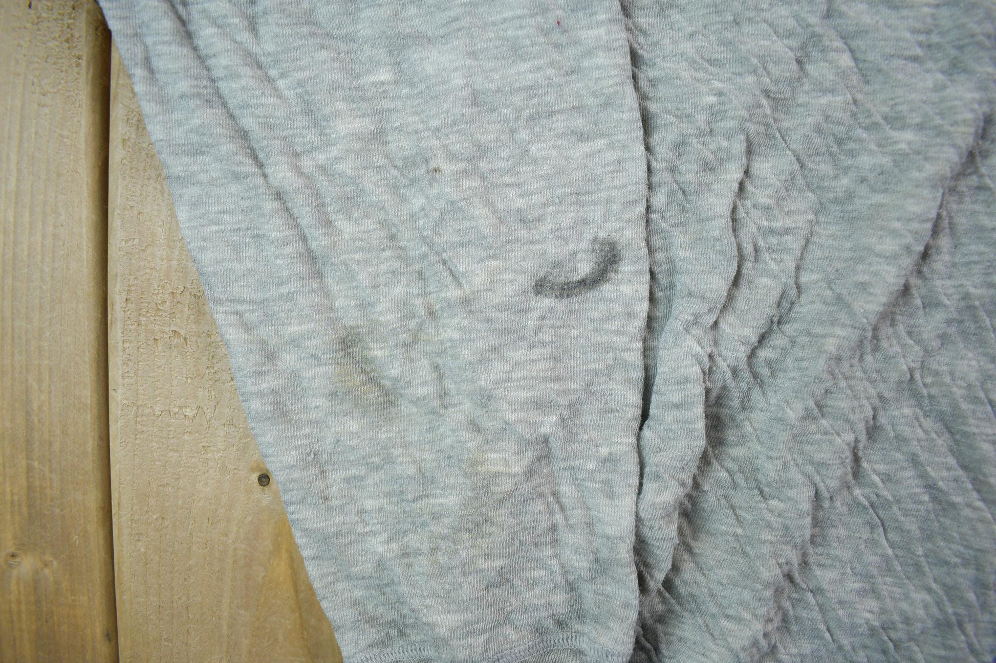 Vintage 1990s Blank Grey Crewneck Sweatshirt Men's M from propervintagecanada