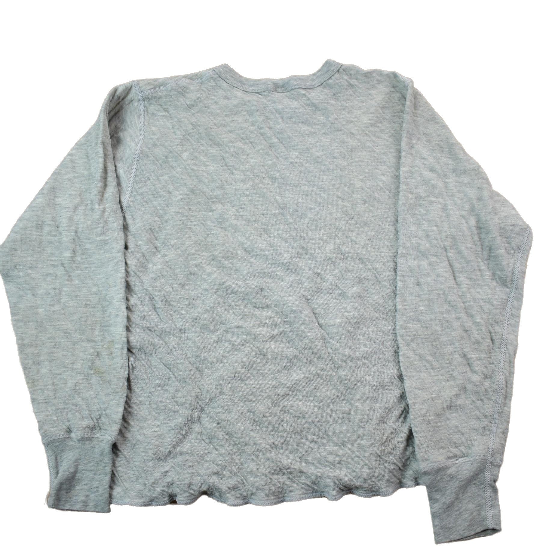 Vintage 1990s Blank Grey Crewneck Sweatshirt Men's M from propervintagecanada