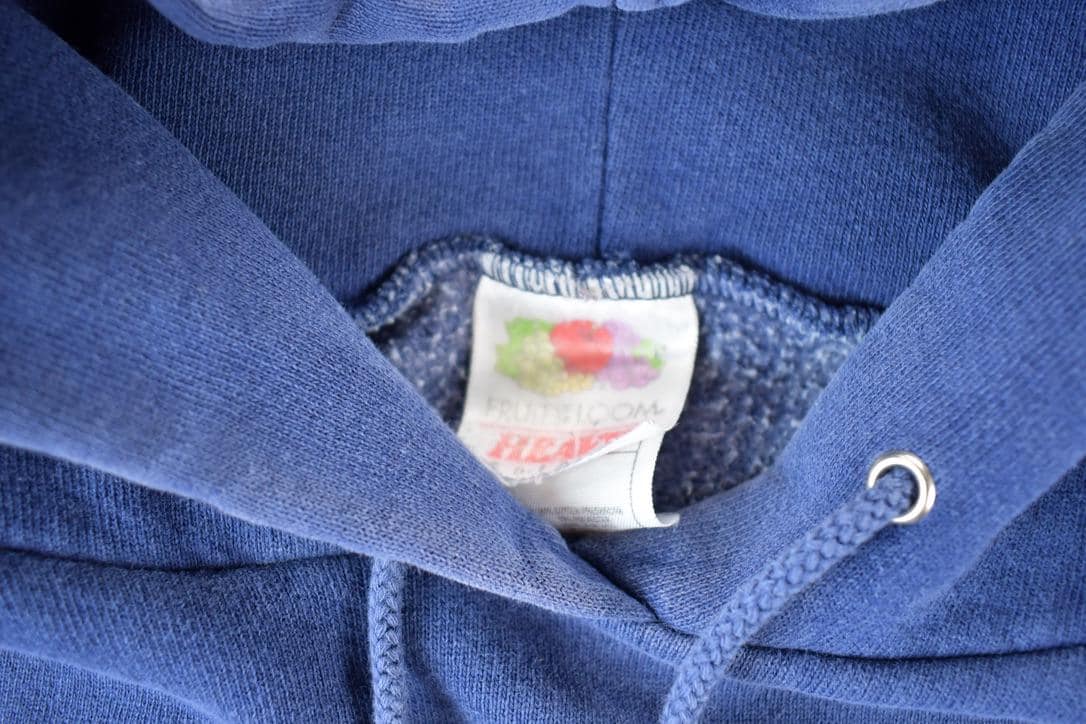 Vintage 1990s Blank Hoodie Made In USA Men's Large from propervintagecanada