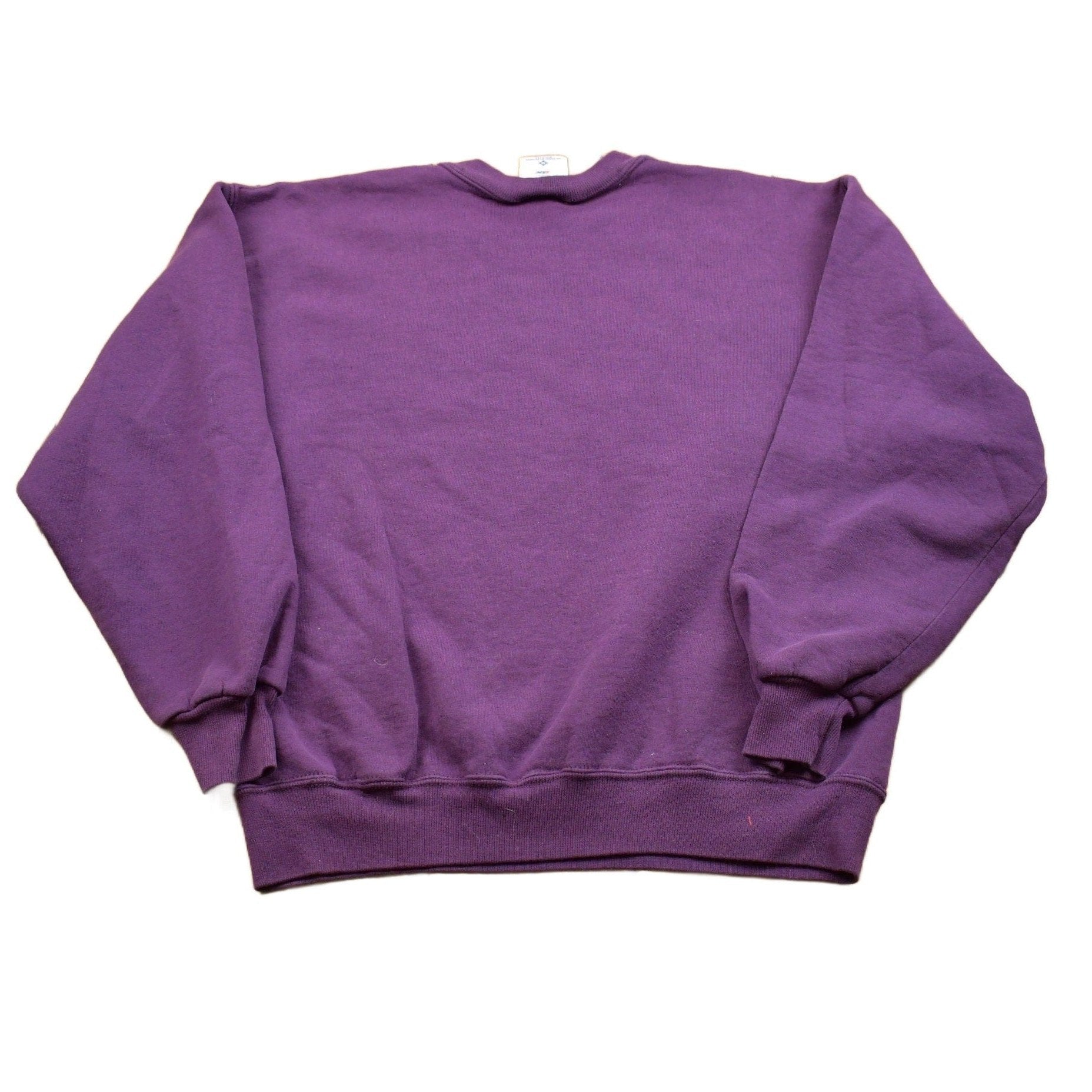 Vintage 1990s Blank Jerzees Crewneck Sweatshirt Men's Small from propervintagecanada