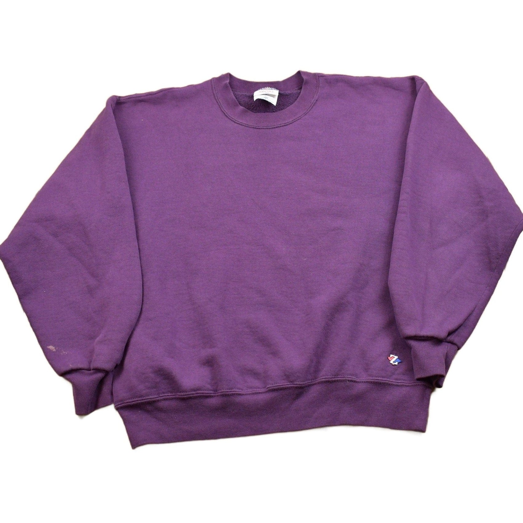 Vintage 1990s Blank Jerzees Crewneck Sweatshirt Men's Small from propervintagecanada