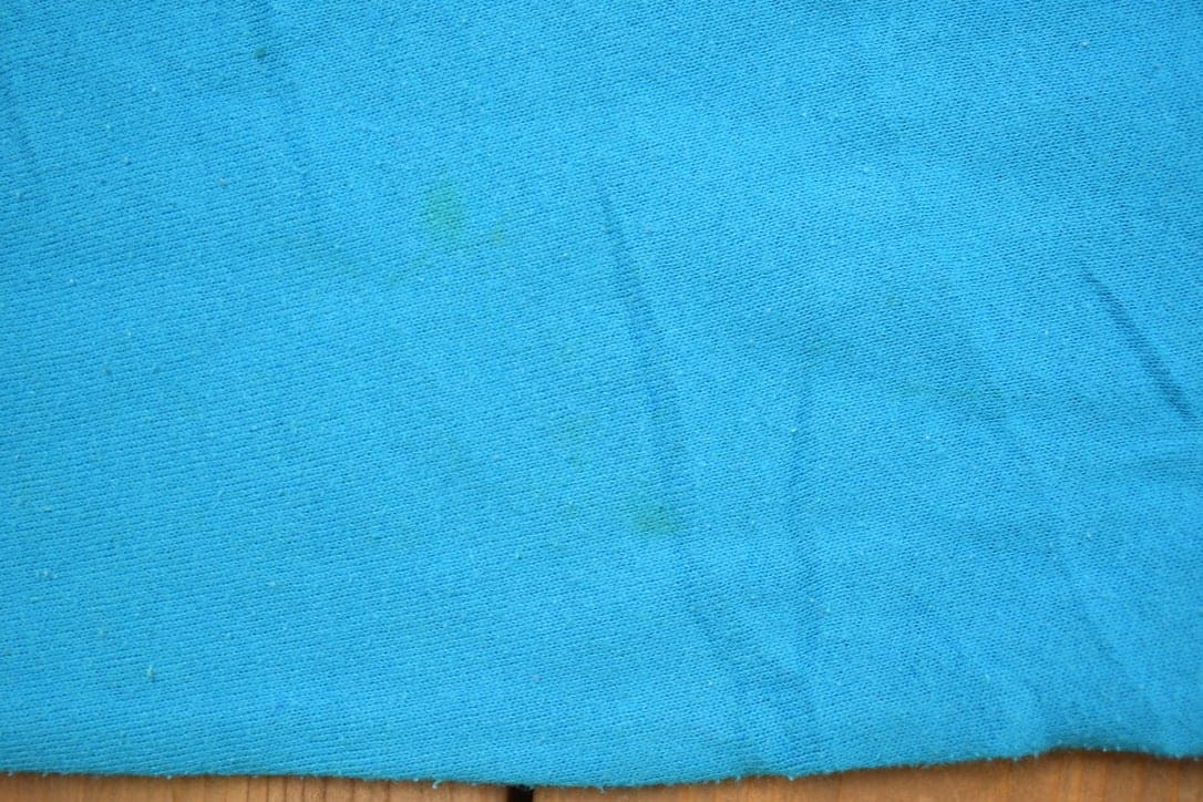 Vintage 1990s Blank Light Blue Crewneck Sweatshirt Men's Small from propervintagecanada