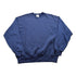 Vintage 1990s Blank Navy Blue Crewneck Sweatshirt from propervintagecanada