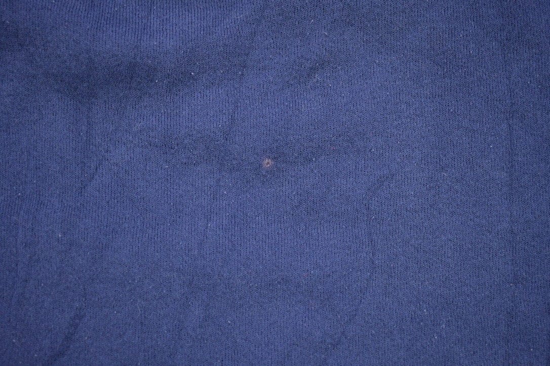 Vintage 1990s Blank Navy Blue Crewneck Sweatshirt Men's 2XL from propervintagecanada