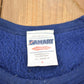 Vintage 1990s Blank Navy Blue Crewneck Sweatshirt Men's Small from propervintagecanada