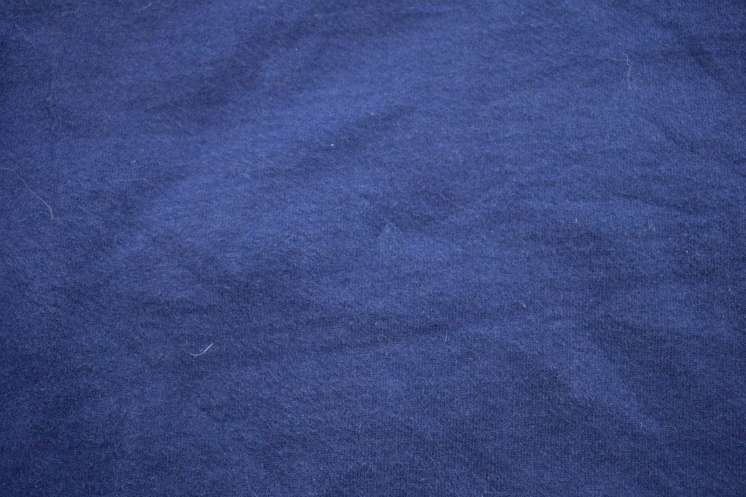 Vintage 1990s Blank Navy Blue Crewneck Sweatshirt Men's XL from propervintagecanada