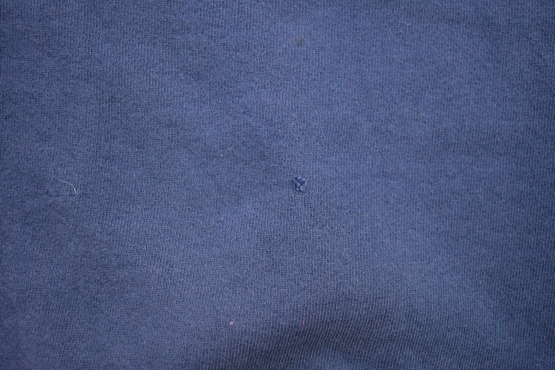 Vintage 1990s Blank Navy Blue Pluma Crewneck Sweatshirt Men's XL from propervintagecanada