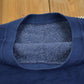 Vintage 1990s Blank Navy Crewneck Sweatshirt Men's Medium from propervintagecanada