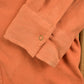 Vintage 1990s Blank Orange Button Up Shirt Men's Large from propervintagecanada