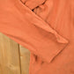 Vintage 1990s Blank Orange Button Up Shirt Men's Large from propervintagecanada