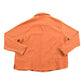 Vintage 1990s Blank Orange Button Up Shirt Men's Large from propervintagecanada