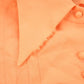 Vintage 1990s Blank Orange Button Up Shirt Men's Small from propervintagecanada