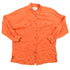 Vintage 1990s Blank Orange Button Up Shirt Women&
