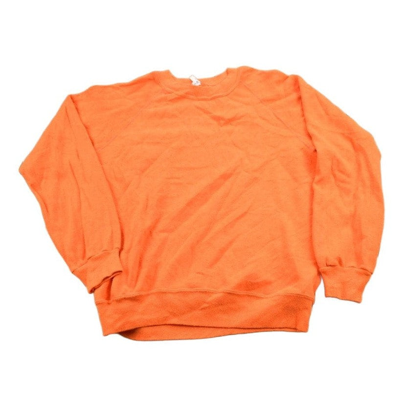 Vintage 1990s Blank Orange Crewneck Sweatshirt Men's MMen's Medium from propervintagecanada