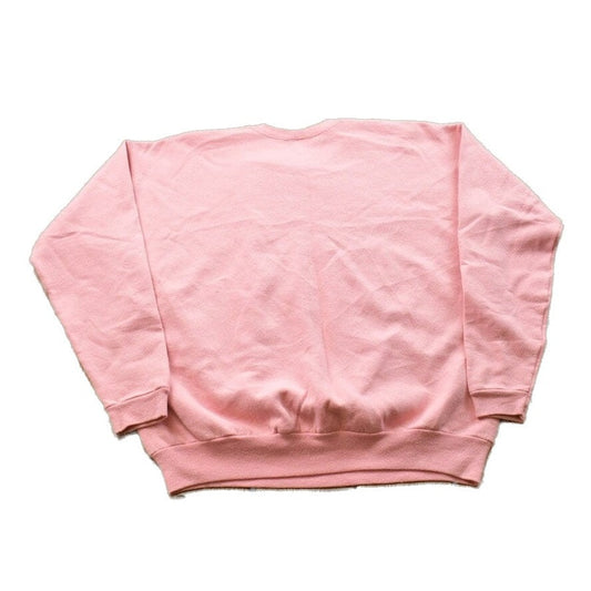 Vintage 1990s Blank Pink Crewneck Sweatshirt Men's Medium from propervintagecanada