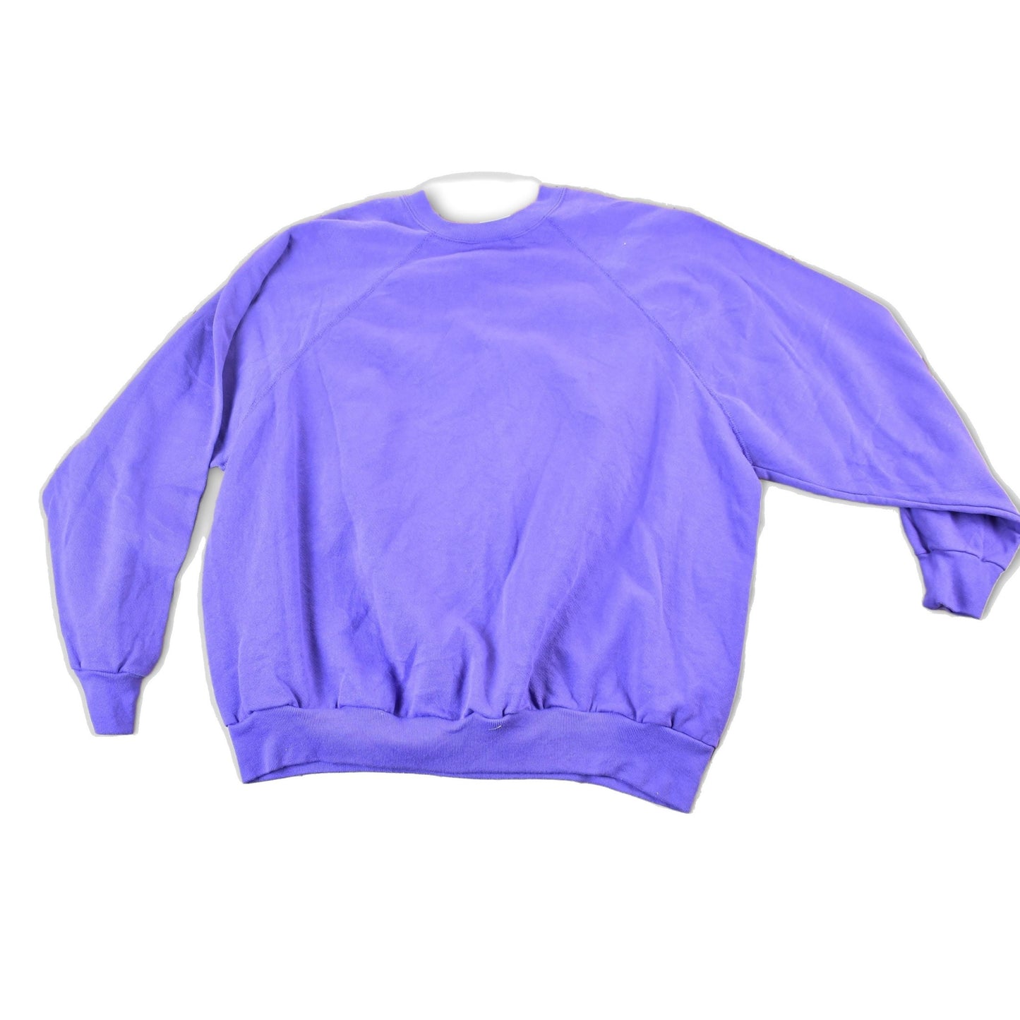 Vintage 1990s Blank Purple Crewneck Sweatshirt Mens XL from propervintagecanada