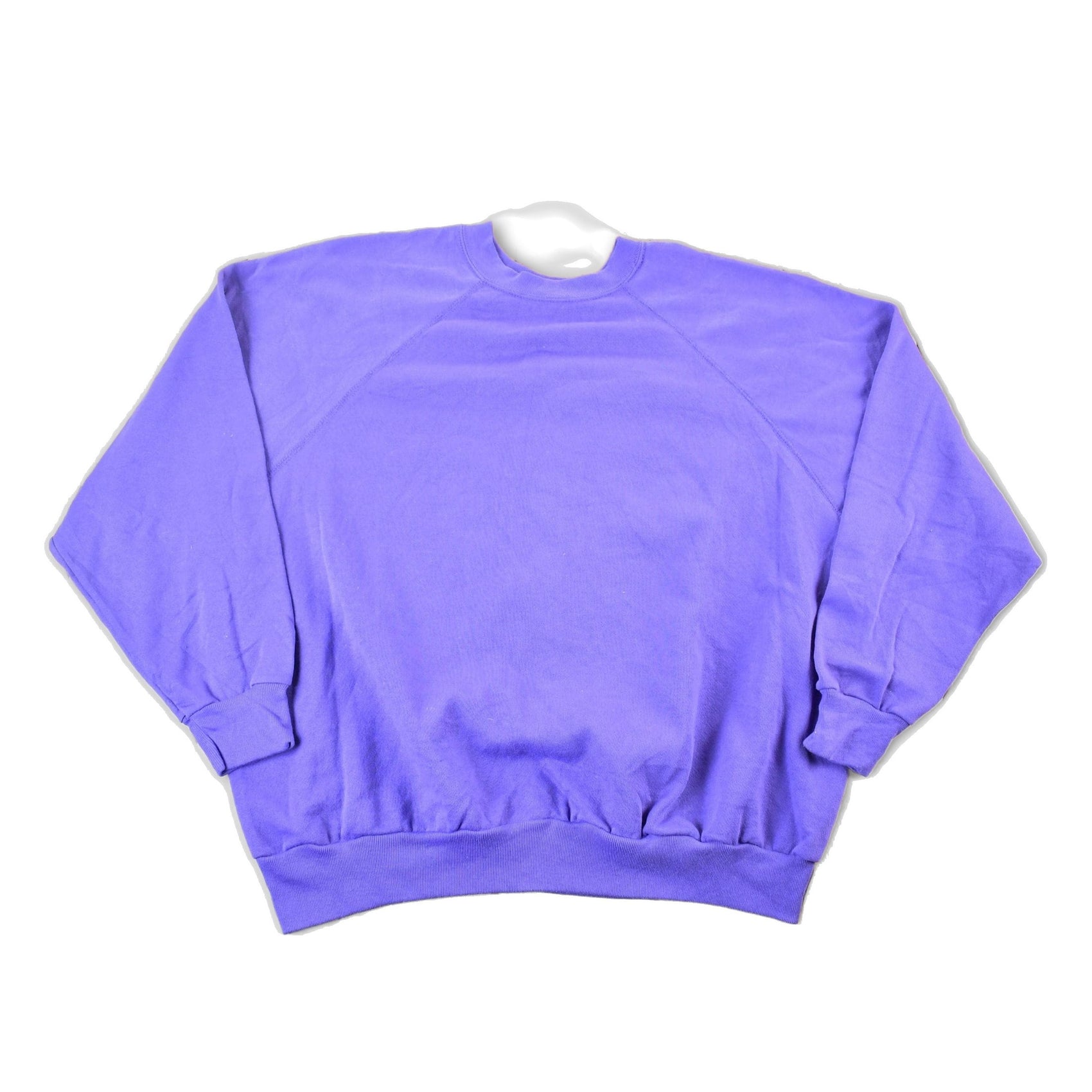 Vintage 1990s Blank Purple Crewneck Sweatshirt Mens XL from propervintagecanada