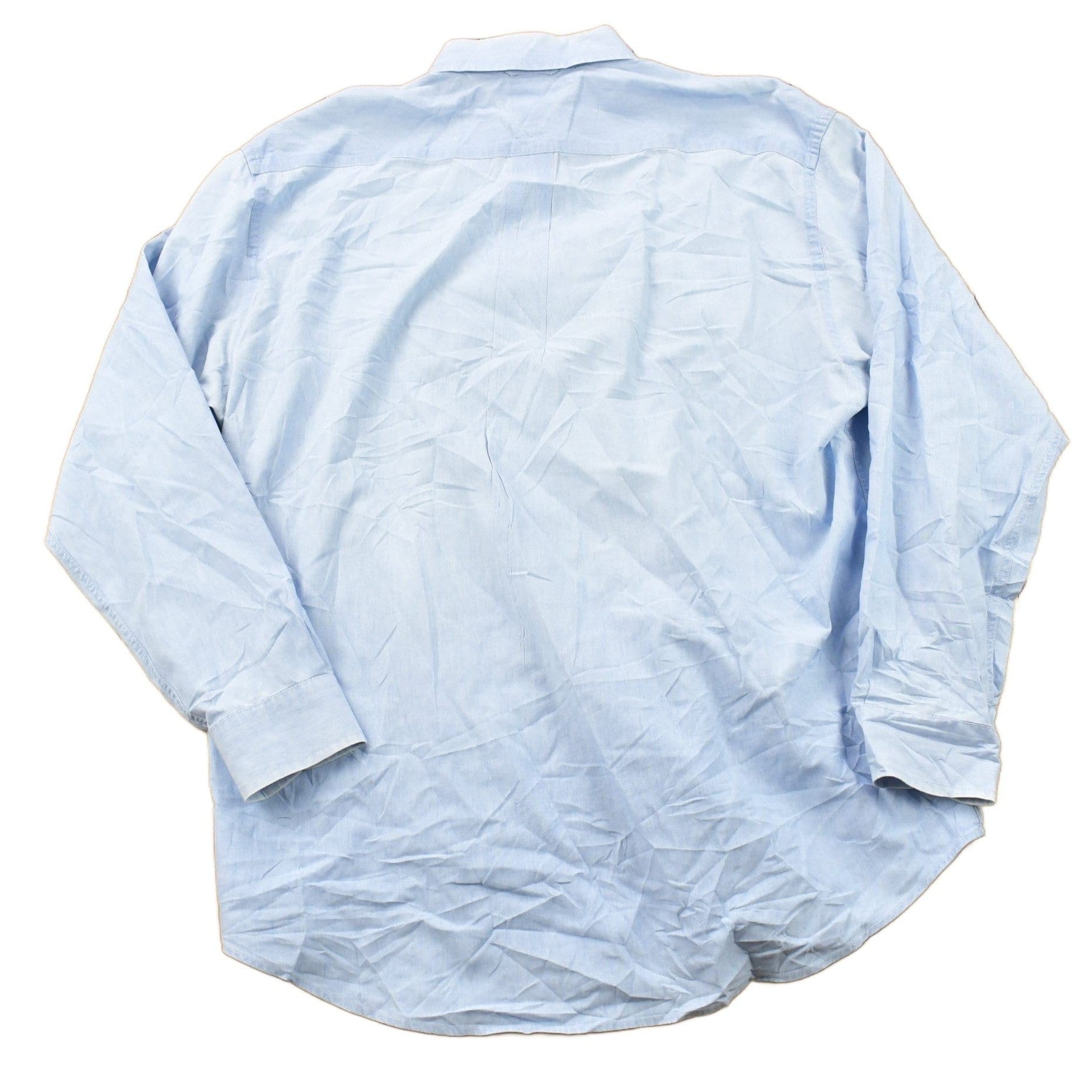 Vintage 1990s Blank Tommy Hilfiger Button Up Shirt Men's Large from propervintagecanada