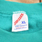 Vintage 1990s Blank Turquoise Crewneck Sweatshirt Men's Large from propervintagecanada
