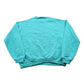Vintage 1990s Blank Turquoise Crewneck Sweatshirt Men's Small from propervintagecanada
