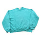 Vintage 1990s Blank Turquoise Crewneck Sweatshirt Men's Small from propervintagecanada
