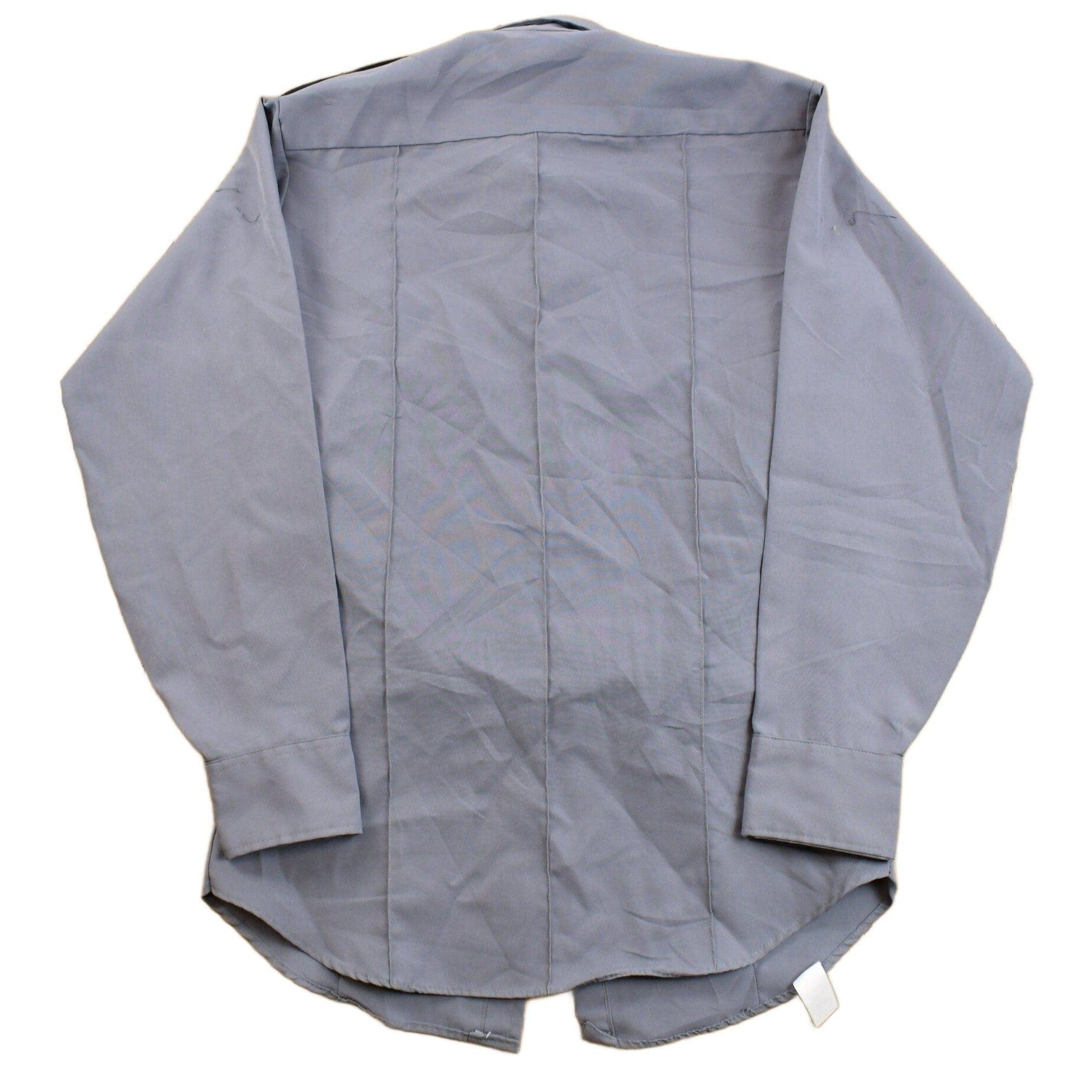 Vintage 1990s Blank Western Button Up Shirt Men's Large from propervintagecanada