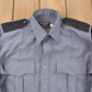 Vintage 1990s Blank Western Button Up Shirt Men's Large from propervintagecanada