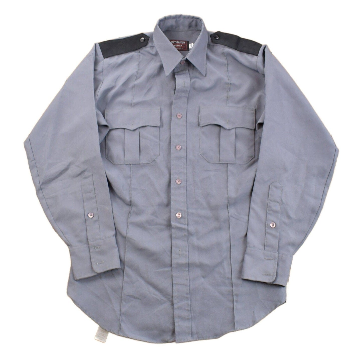 Vintage 1990s Blank Western Button Up Shirt Men's Large from propervintagecanada