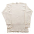 Vintage 1990s Blank White Thermal Crewneck Sweatshirt Men&