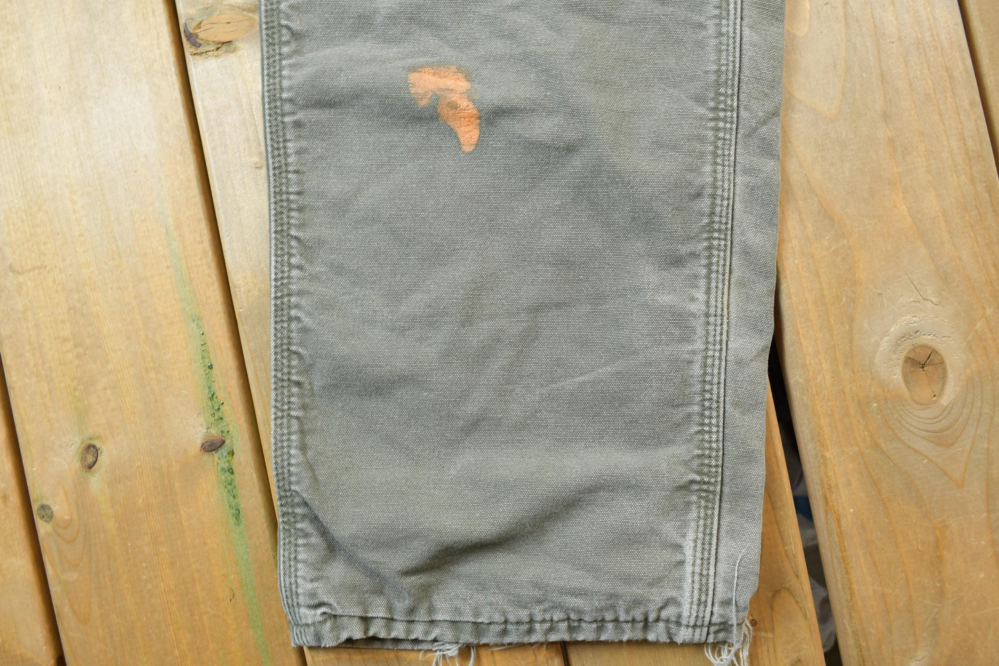 Vintage 1990s Blanket Lined Carhartt Carpenter Pants Men's 28 x 30 from propervintagecanada